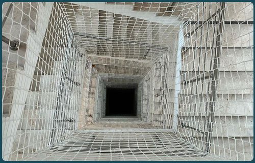 Merdiven Güvenlik Filesi